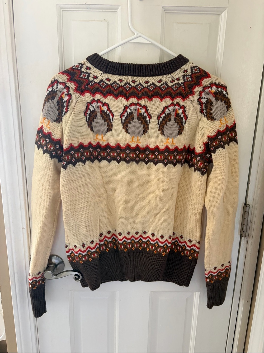 Kiel James Patrick Turkey Thanksgiving Sweater - Picture 3 of 3